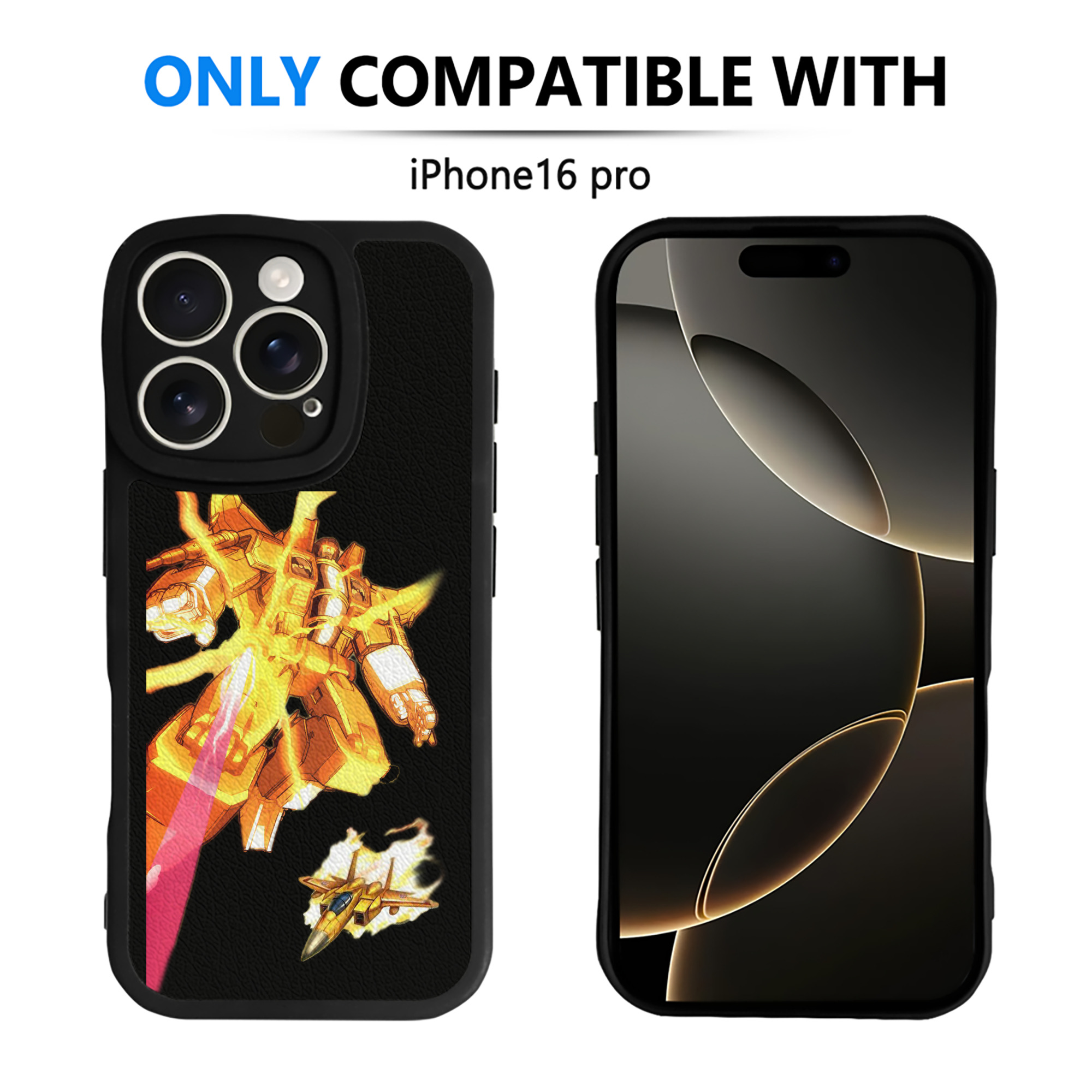 （画像用）  【iPhone 16シリーズ対応】シリコンスマホケース（レザー調） 材質：シリコン